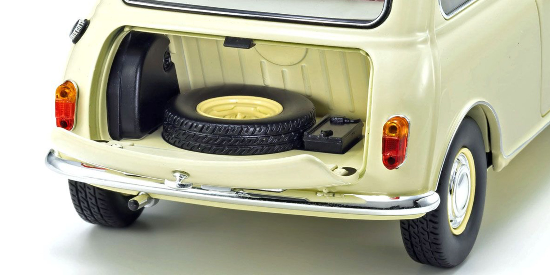 MORRIS MINI MINOR - OLD ENGLISH WHITE (08964W)