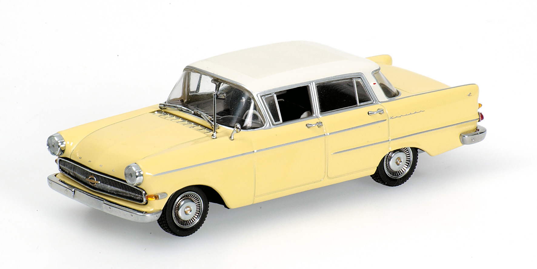OPEL KAPITÄN - 1959 - WHITE/YELLOW