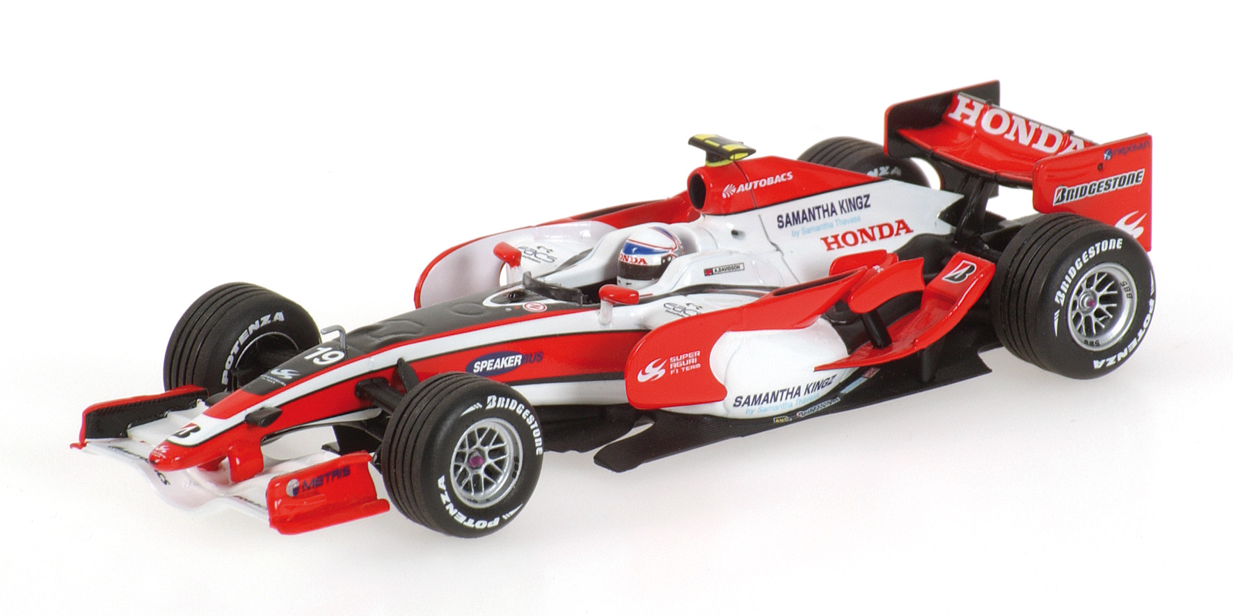 SUPER AGURI F1 TEAM HONDA - SA08 - ANTHONY DAVIDSON - 2008