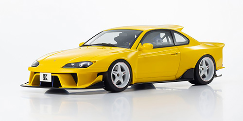 NISSAN SILVIA S15 KHYZYL SALEEM - YELLOW (KSR18066Y)