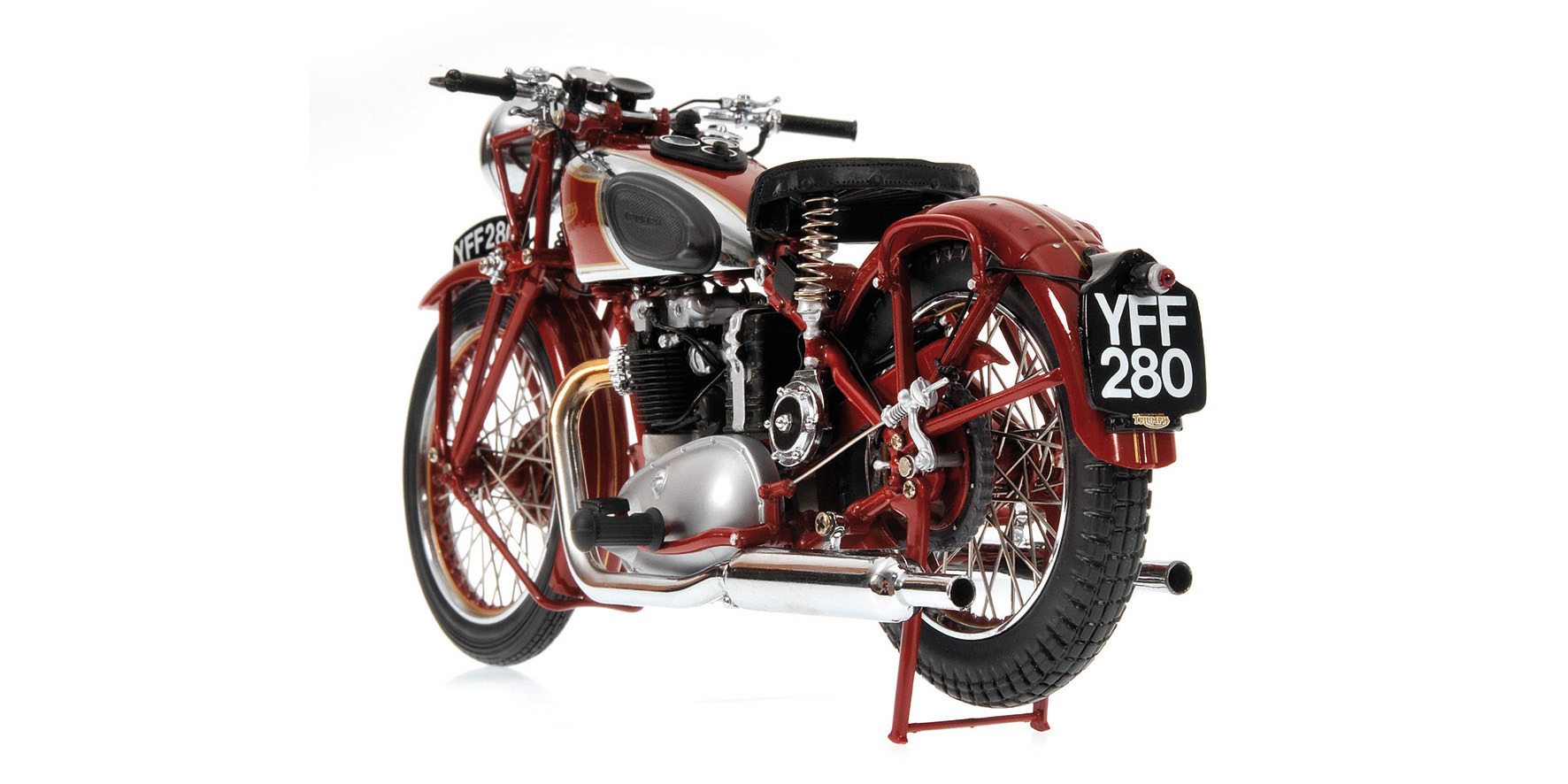 TRIUMPH SPEED TWIN - 1939 - RED