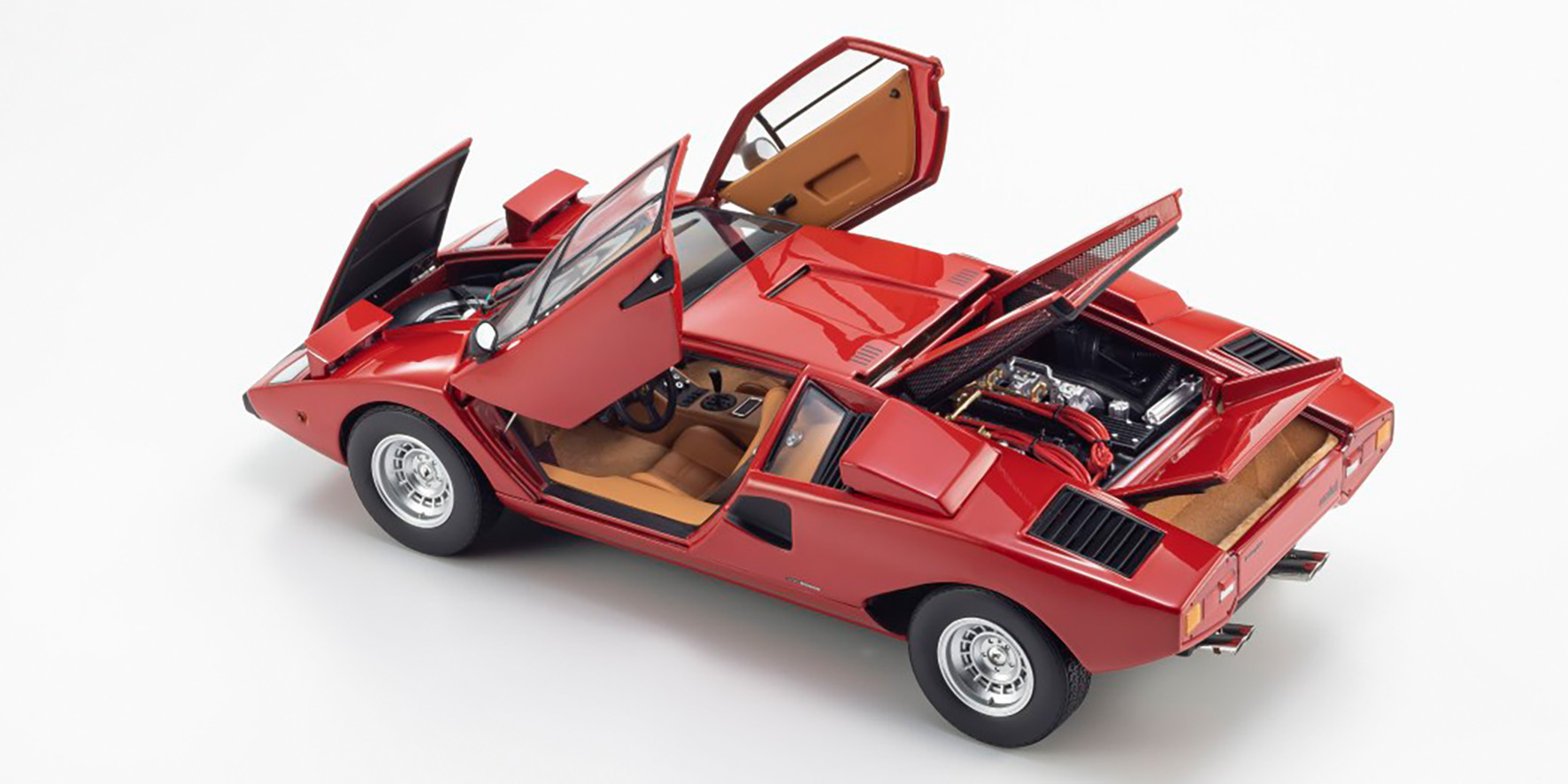 LAMBORGHINI COUNTACH LP400 - RED (08321RT)