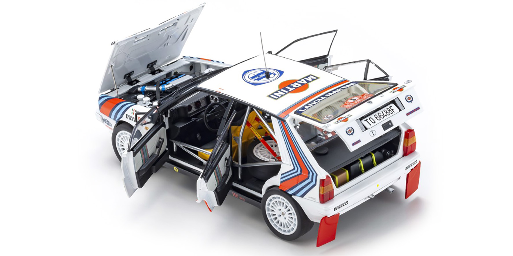 LANCIA DELTA HF 4WD - LANCIA MARTINI #6 - MONTE CARLO 1987 (08960A)
