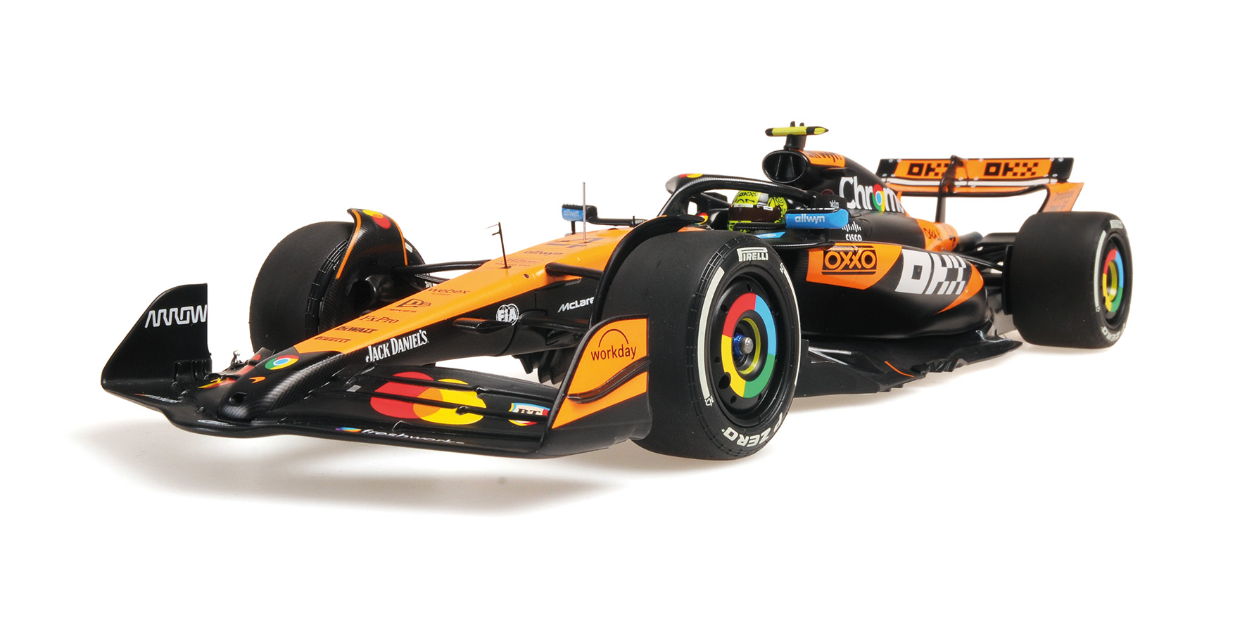 MCLAREN FORMULA 1 TEAM MCL39 - LANDO NORRIS - WINNER HUNGARIAN GP 2025