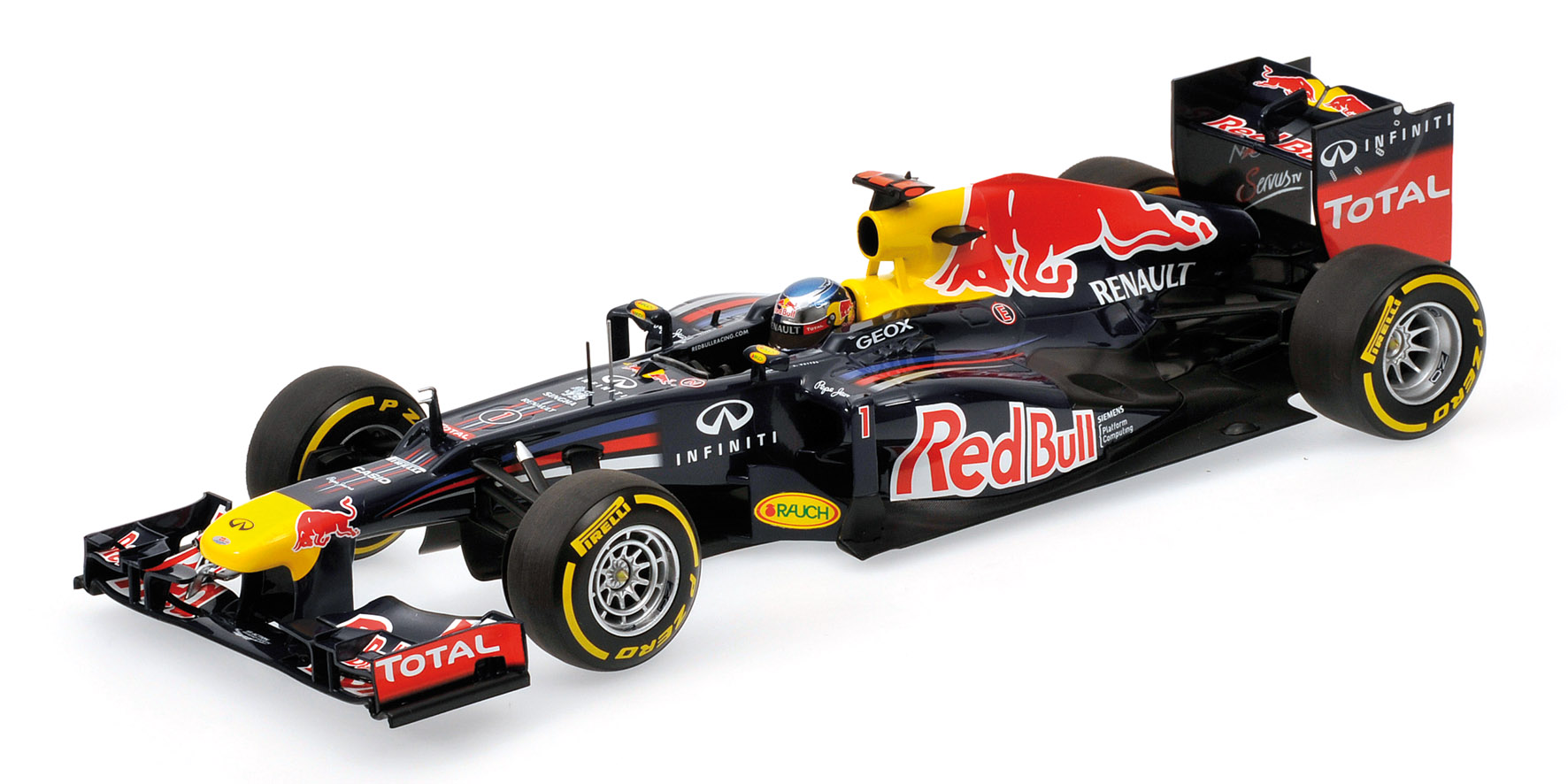 RED BULL RACING RENAULT RB8 - SEBASTIAN VETTEL - 2012