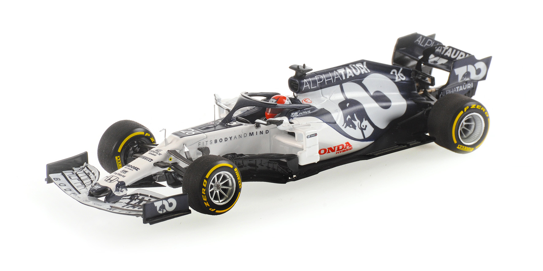 SCUDERIA ALPHATAURI HONDA AT1 - DANIIL KVYAT - 2020 - LAUNCH SPEC