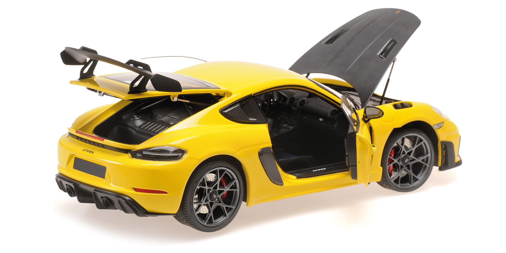 PORSCHE CAYMAN GT4 RS - 2024 -YELLOW W/ WEISSACH PACKAGE