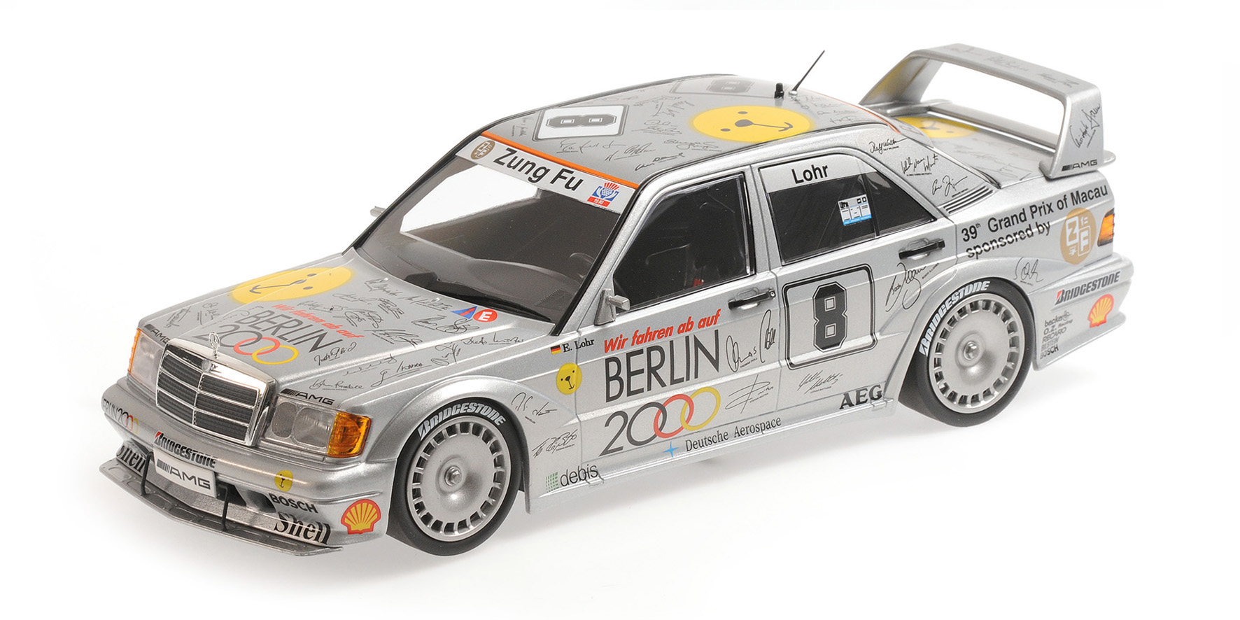 MERCEDES-BENZ 190E 2.5-16 EVO 2 - ZUNG FU - ELLEN LOHR - MACAO GUIA RACE 1992