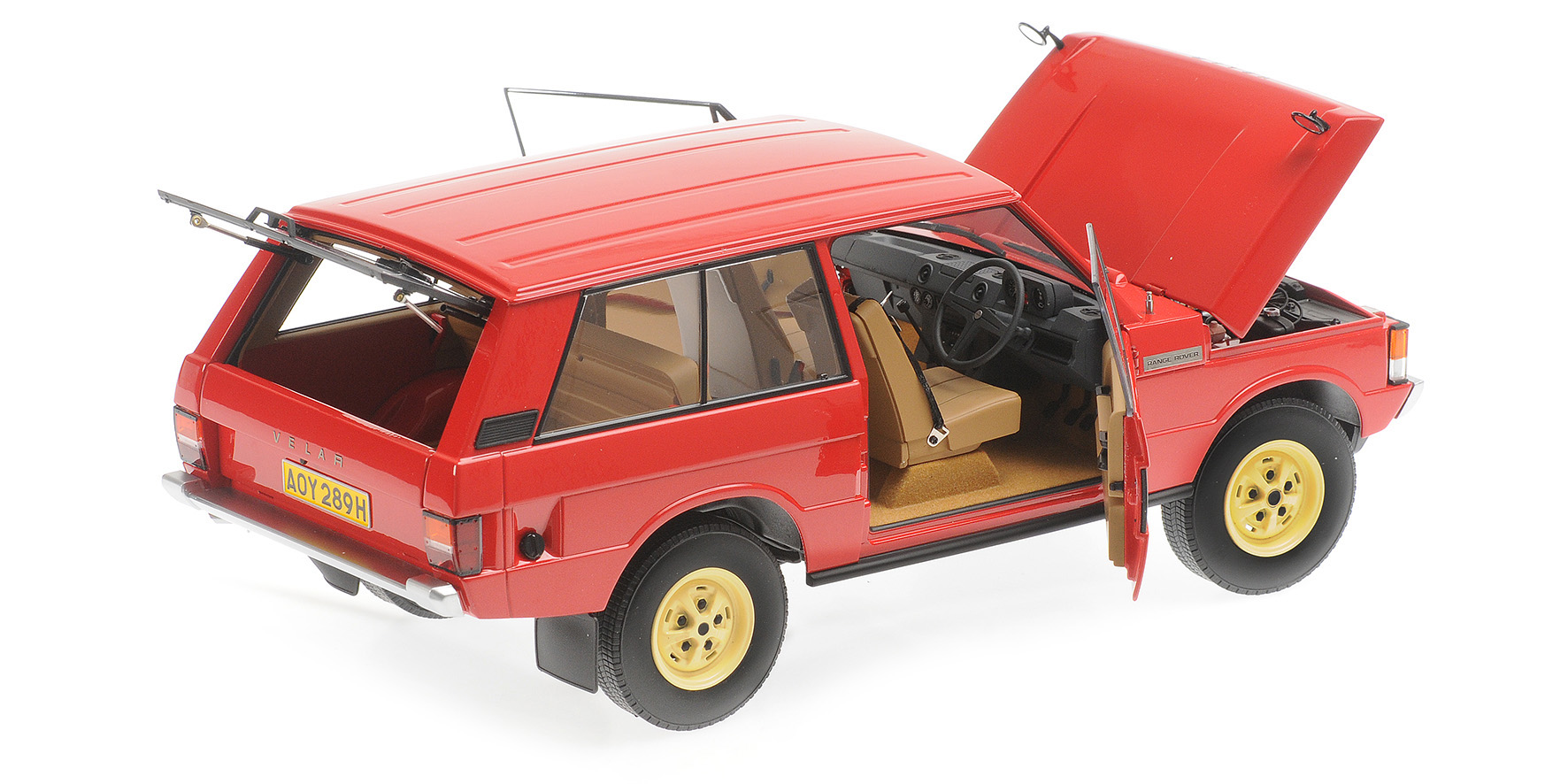 RANGE ROVER - VELAR FIRST PROTOTYPE - 1969 - RED
