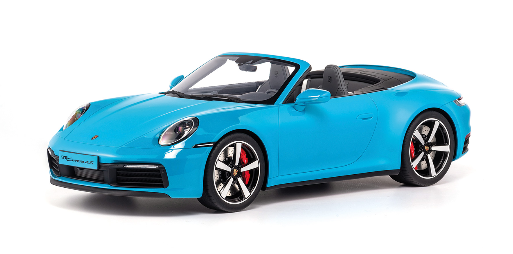 PORSCHE 911 (992) CARRERA 4S CABRIOLET - 2020 - MIAMIBLAU