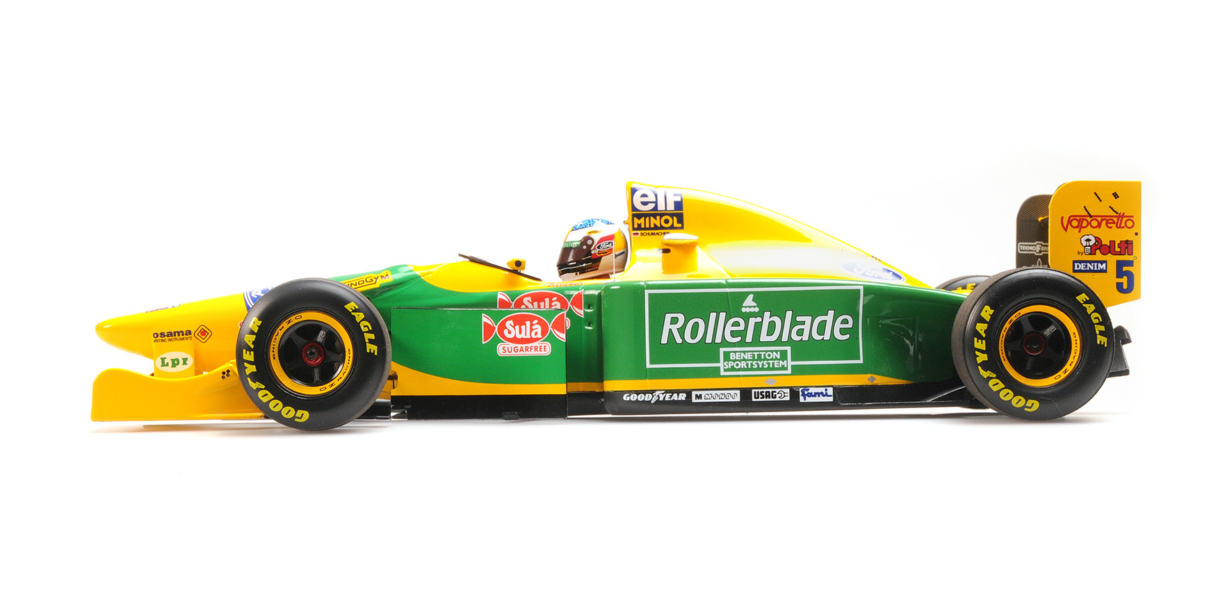 BENETTON FORD B193 - MICHAEL SCHUMACHER - 2ND PLACE CANADIAN GP 1993