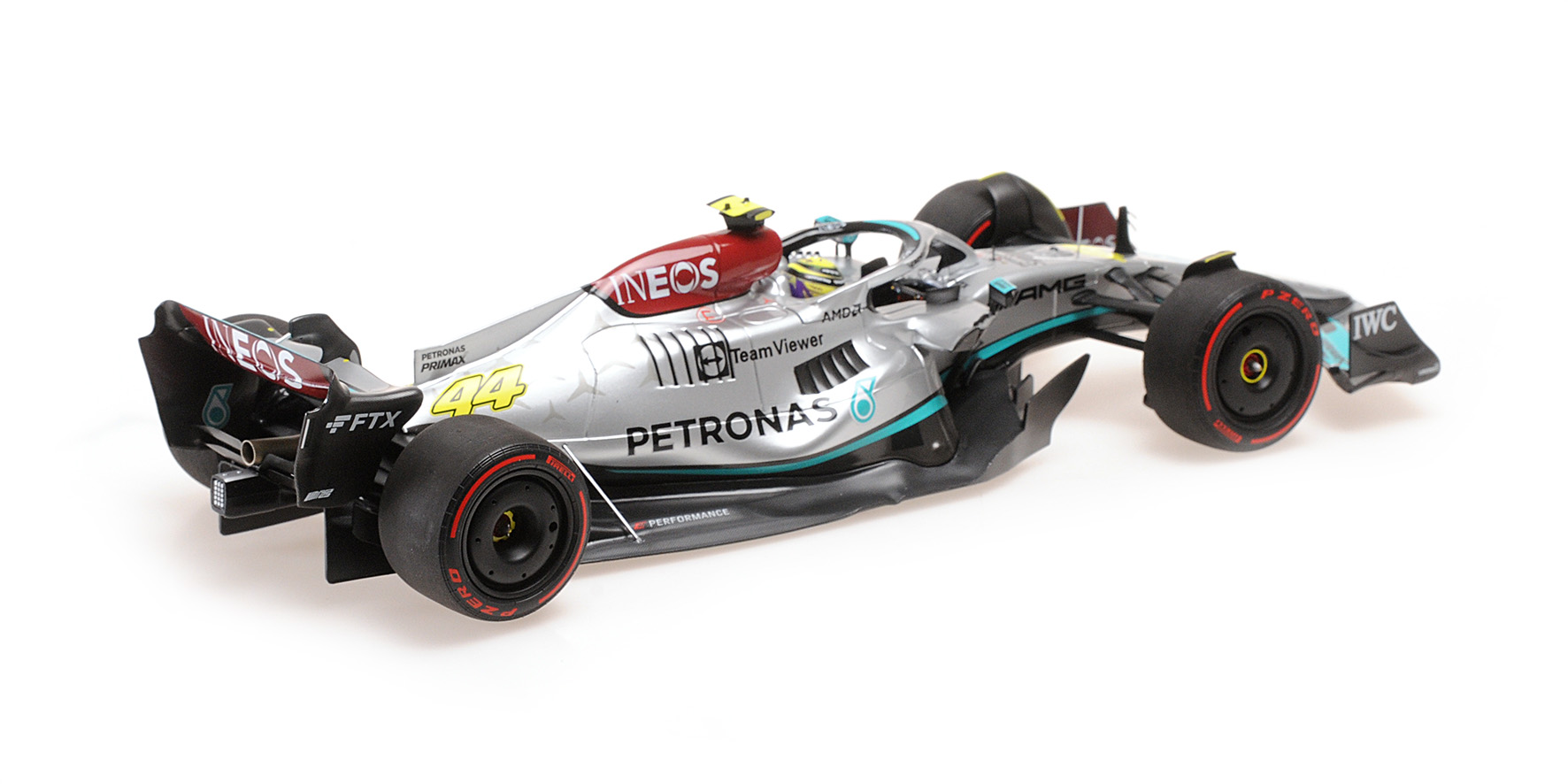 MERCEDES-AMG PETRONAS FORMULA ONE TEAM F1 W13 E PERFORMANCE - LEWIS HAMILTON - SPAIN GP 2022
