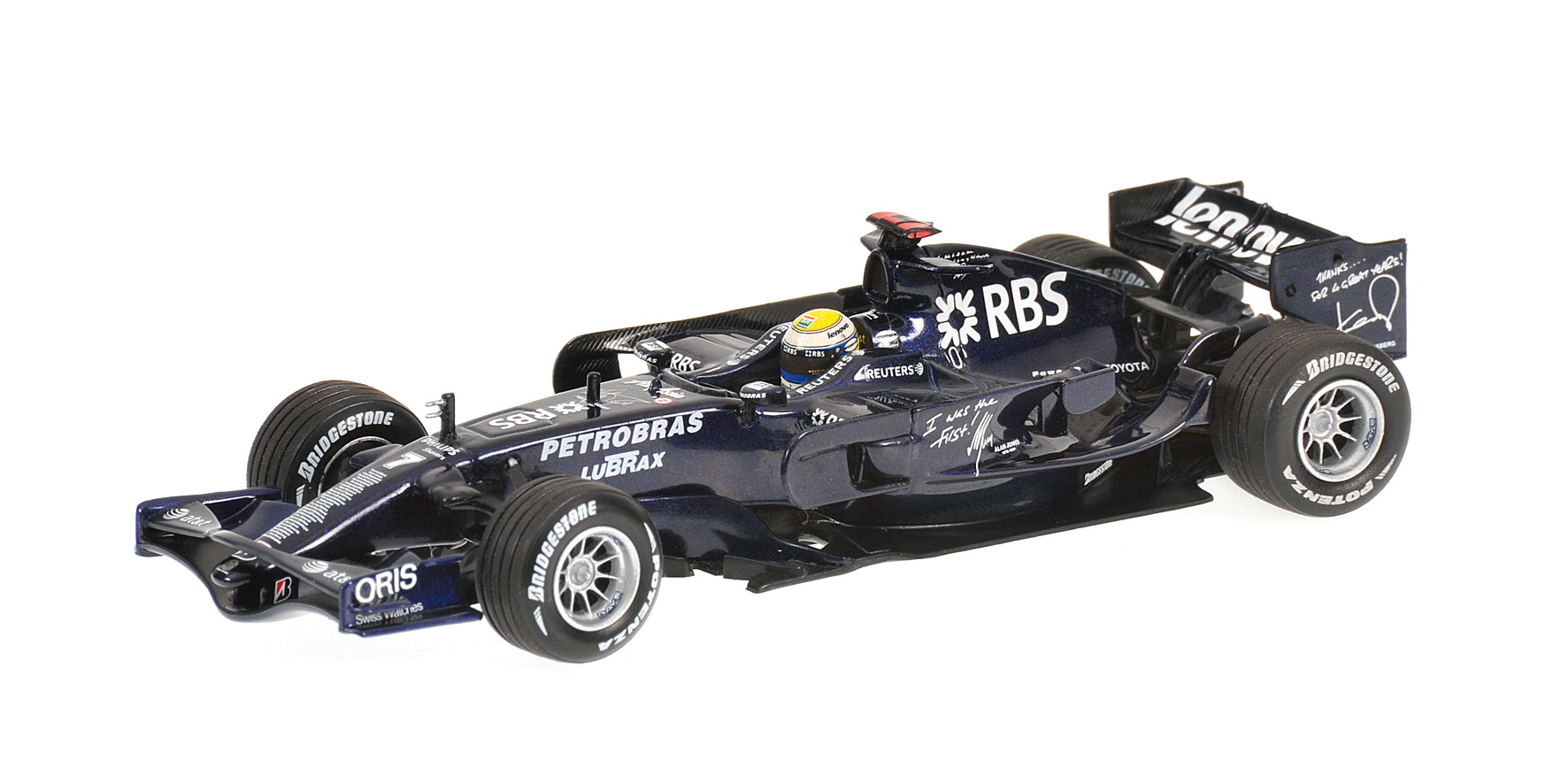 AT&T WILLIAMS TOYOTA - FW30 - NICO ROSBERG - TEST BARCELONA 19-21 FEBRUARY - 2008