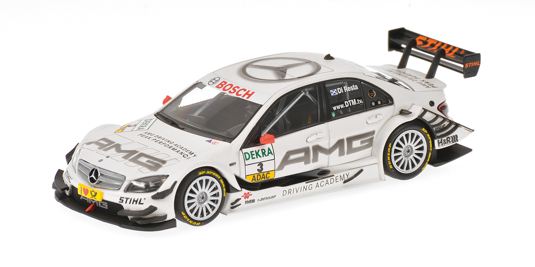 MERCEDES-BENZ C-CLASS (2009) - 'AMG DRIVING ACADEMY' - TEAM HWA - PAUL DI RESTA - DTM 2009