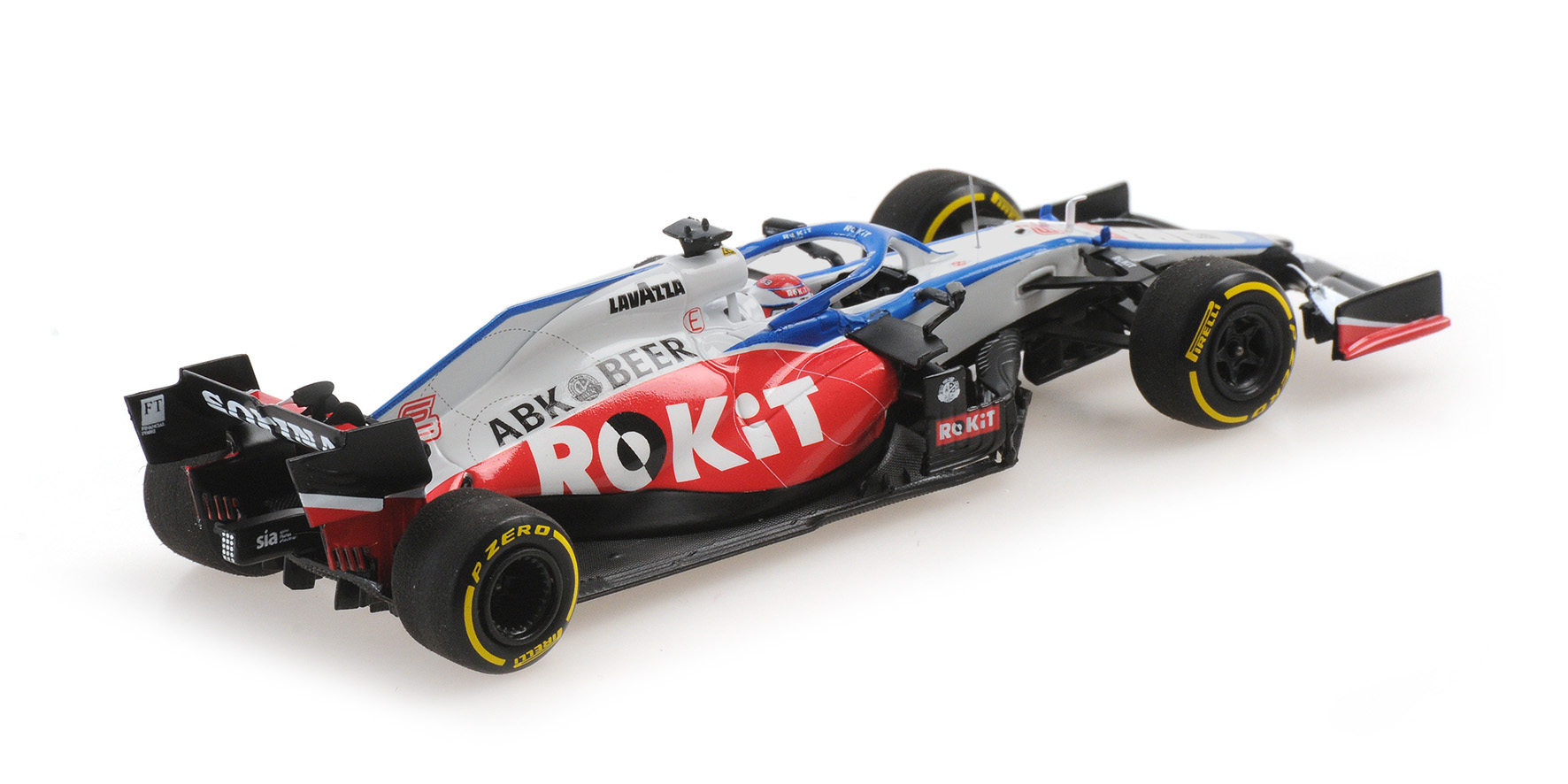 ROKIT WILLIAMS RACING  FW43 - GEORGE RUSSELL - 2020 - LAUNCH SPEC