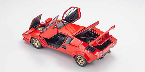 LAMBORGHINI COUNTACH LP 5000 - RED W/BLACK INTERIOR (8320RBKG)