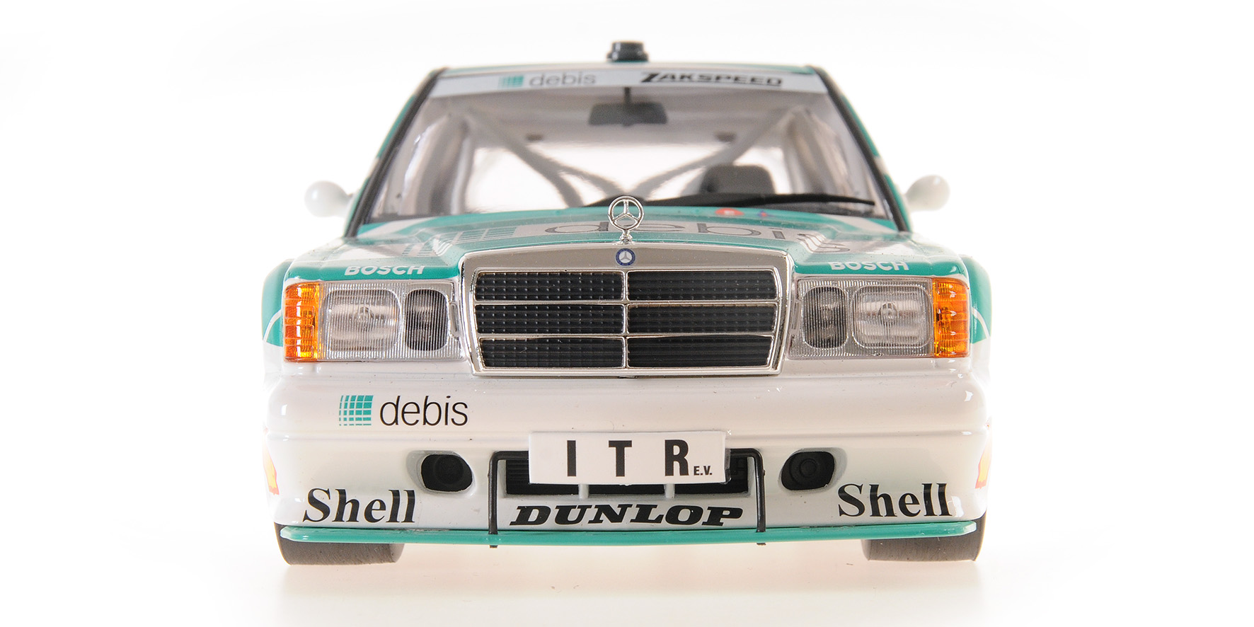MERCEDES-BENZ 190E 2.5-16 EVO 2 - TEAM ZAKSPEED - ROLAND ASCH - DTM 1991