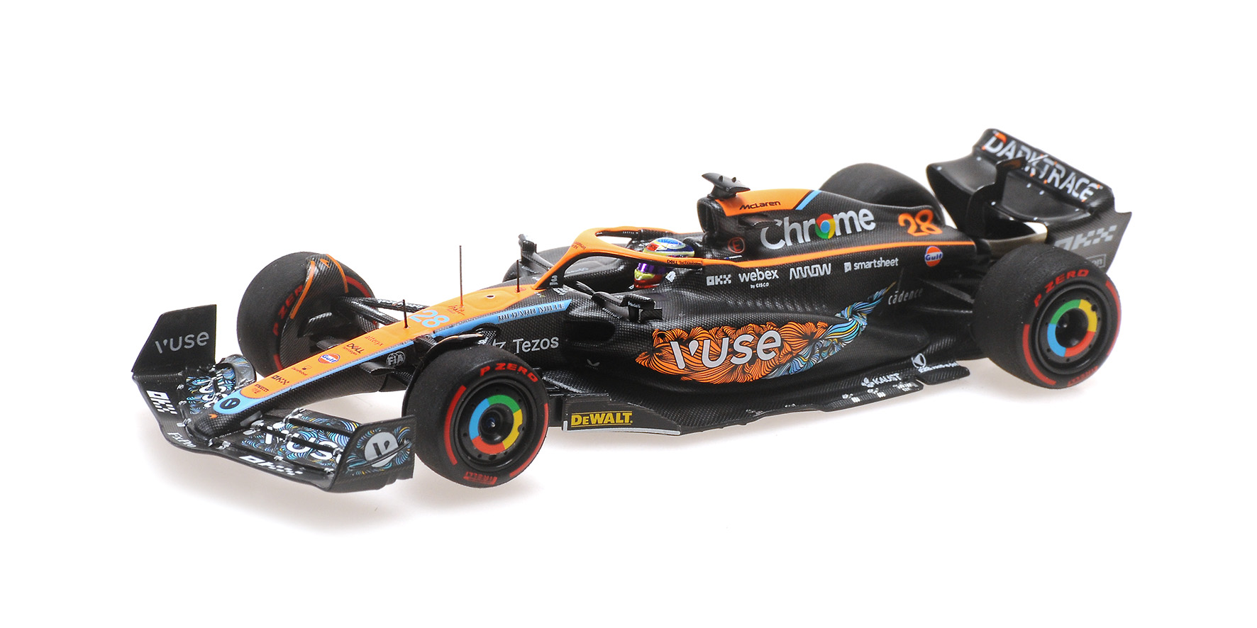 MCLAREN F1 TEAM MCL36 - OSCAR PIASTRI - ABU DHABI TEST 2022