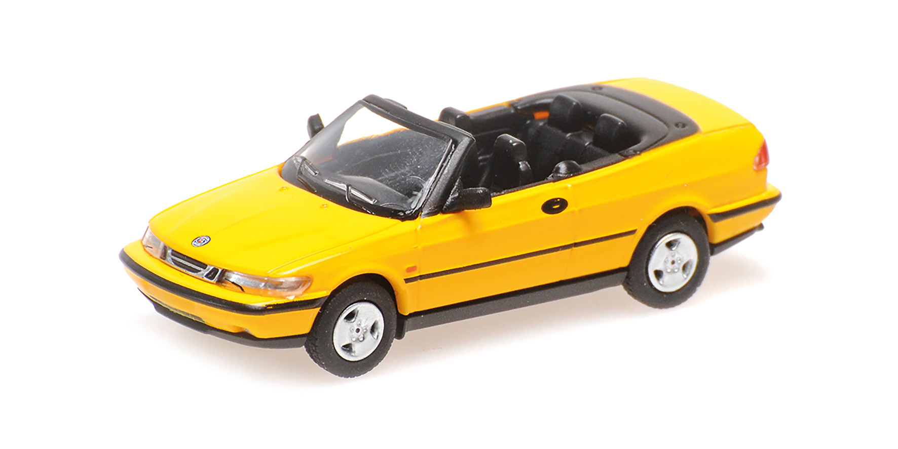 SAAB 900 CABRIOLET - 1995 - YELLOW