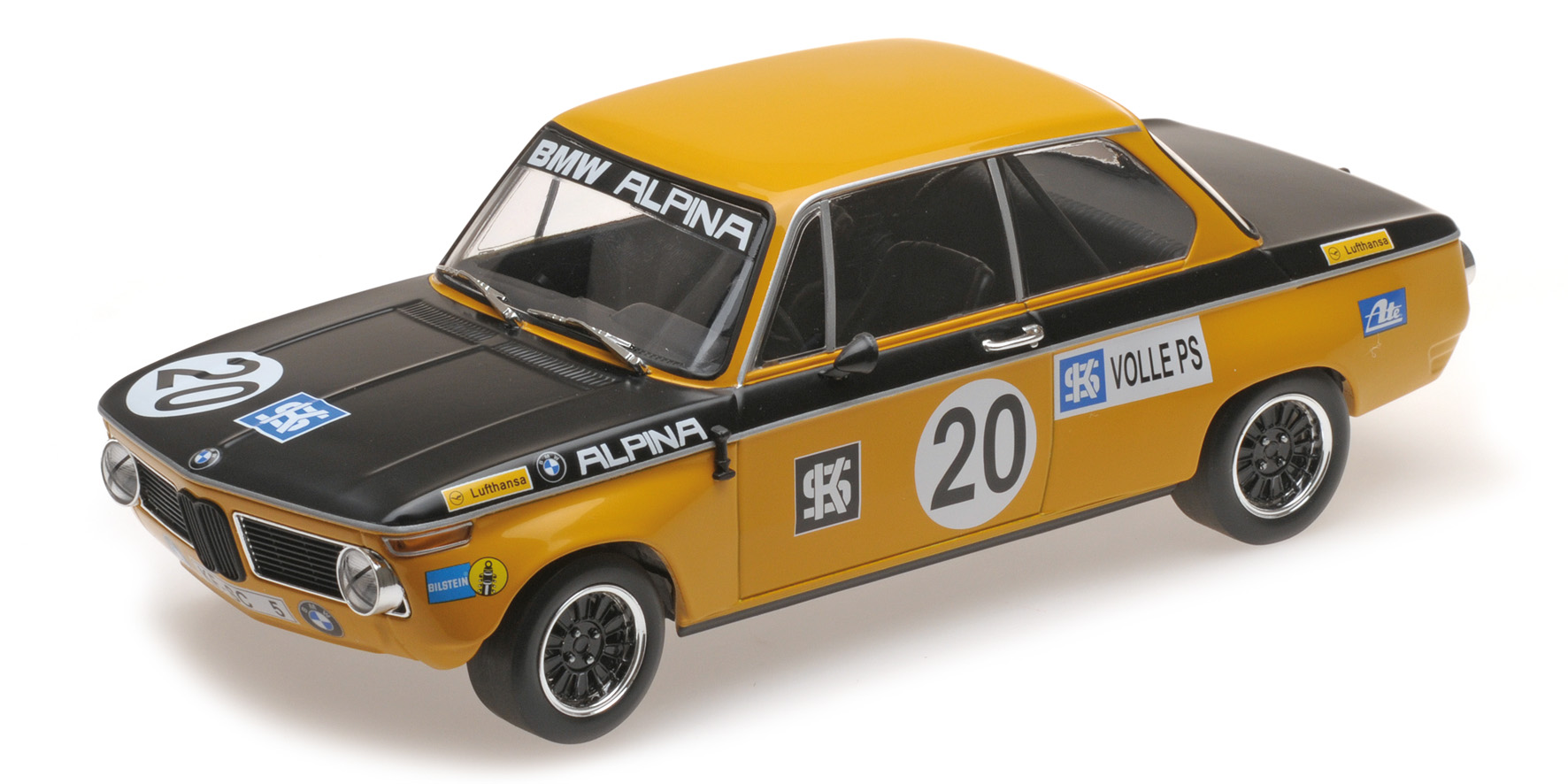 BMW 1600 - BMW ALPINA - HELMUT MARKO - CLASS WINNER AUSTRIA TROPHÄE SALZBURGRING ETCC 1970