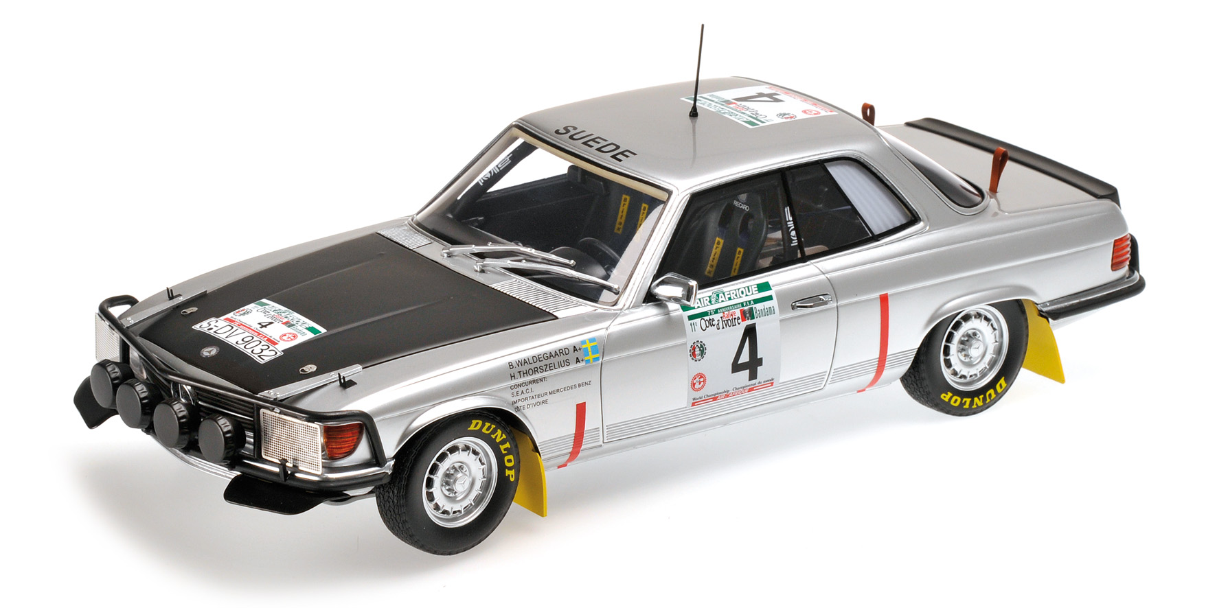 MERCEDES-BENZ 450 SLC 5.0 - WALDEGAARD/THORSZELIUS - RALLY BANDAMA 1979