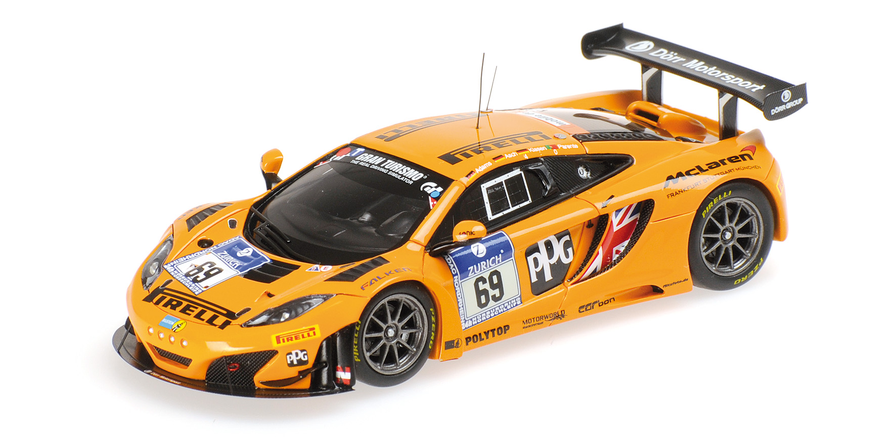MCLAREN 12C GT3 - DOERR MOTORSPORT - ADAMS/ASCH/KLASEN/PARENTE - 24H NÜRBURGRING 2014