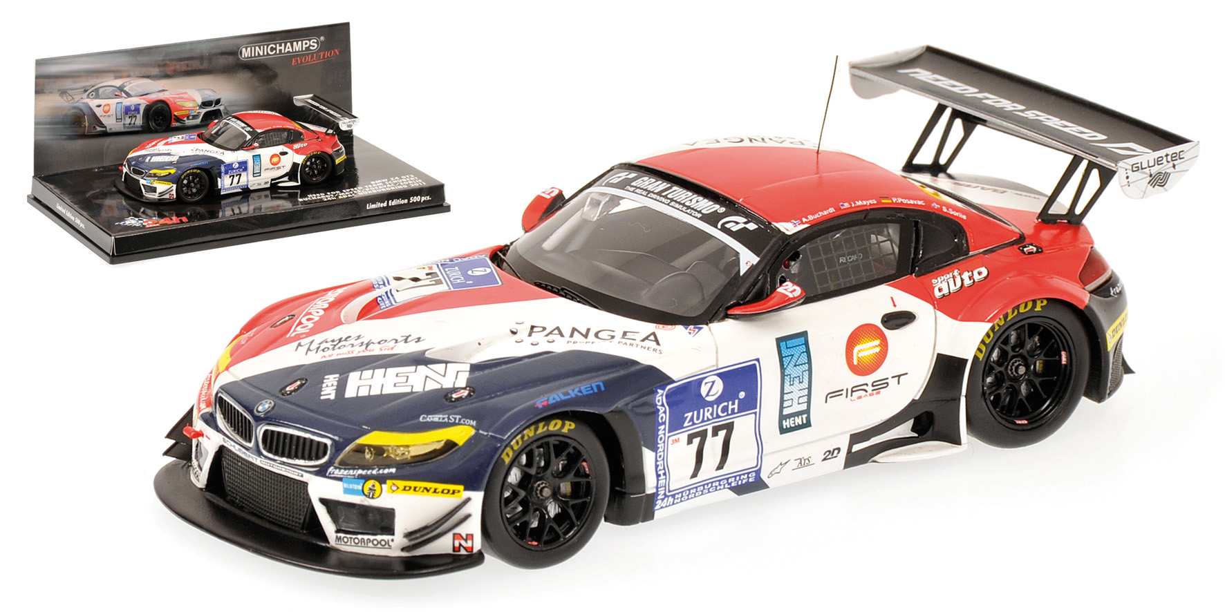 BMW Z4 GT3 - BUCHARDT/MAYES/POSAVAC/SORLIE - 24H ADAC NÜRBURGRING 2011