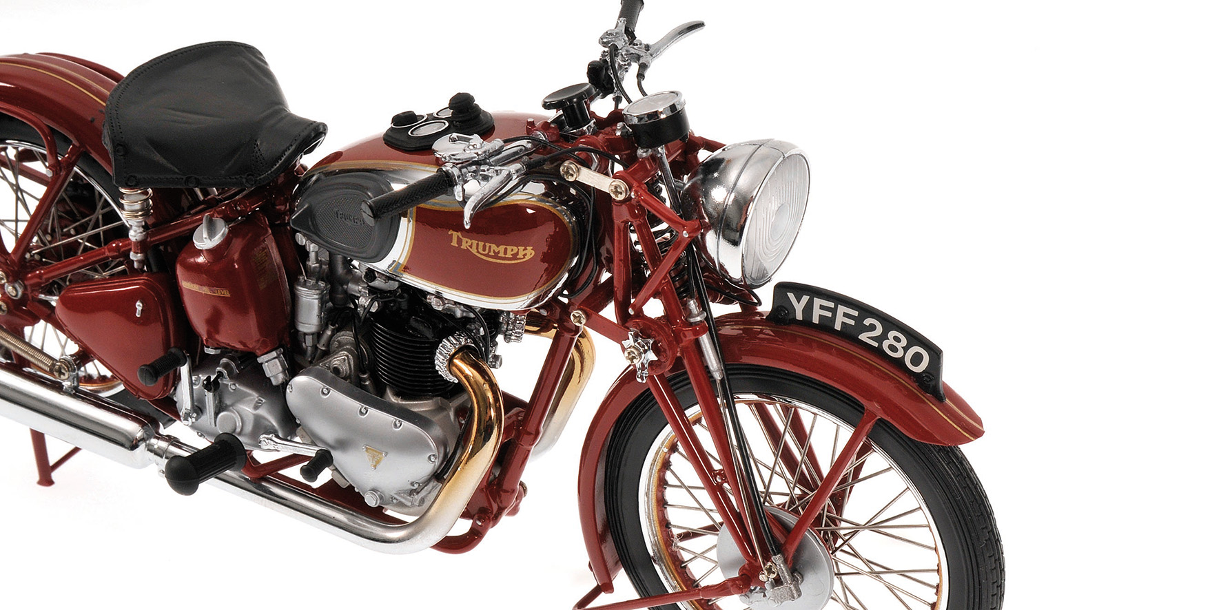 TRIUMPH SPEED TWIN - 1939 - RED