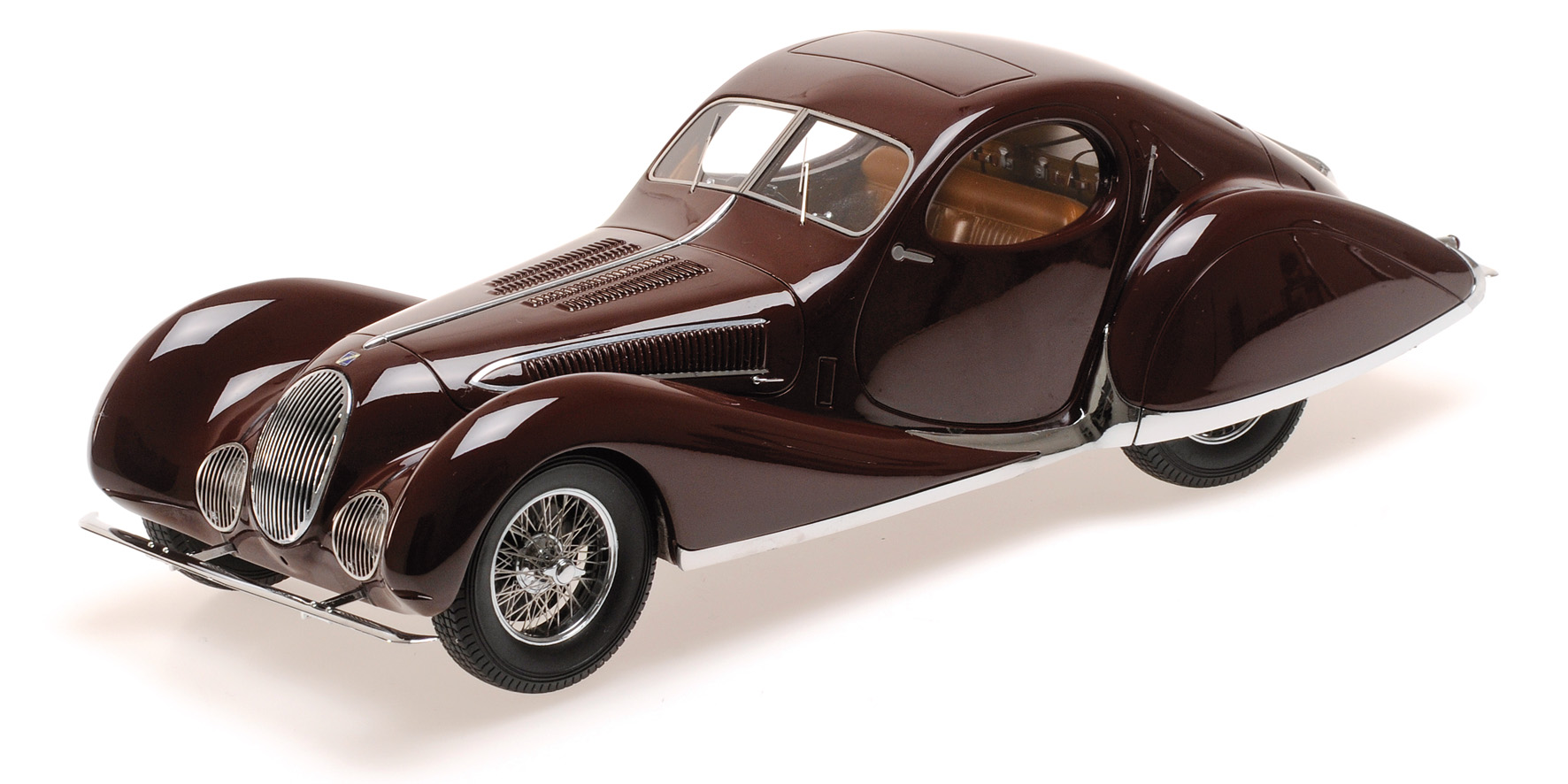 TALBOT LAGO T150-C-SS COUPE - 1937 - DARK RED