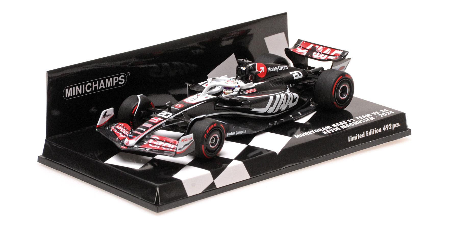 MONEYGRAM HAAS F1 TEAM VF-24 - KEVIN MAGNUSSEN - 2024