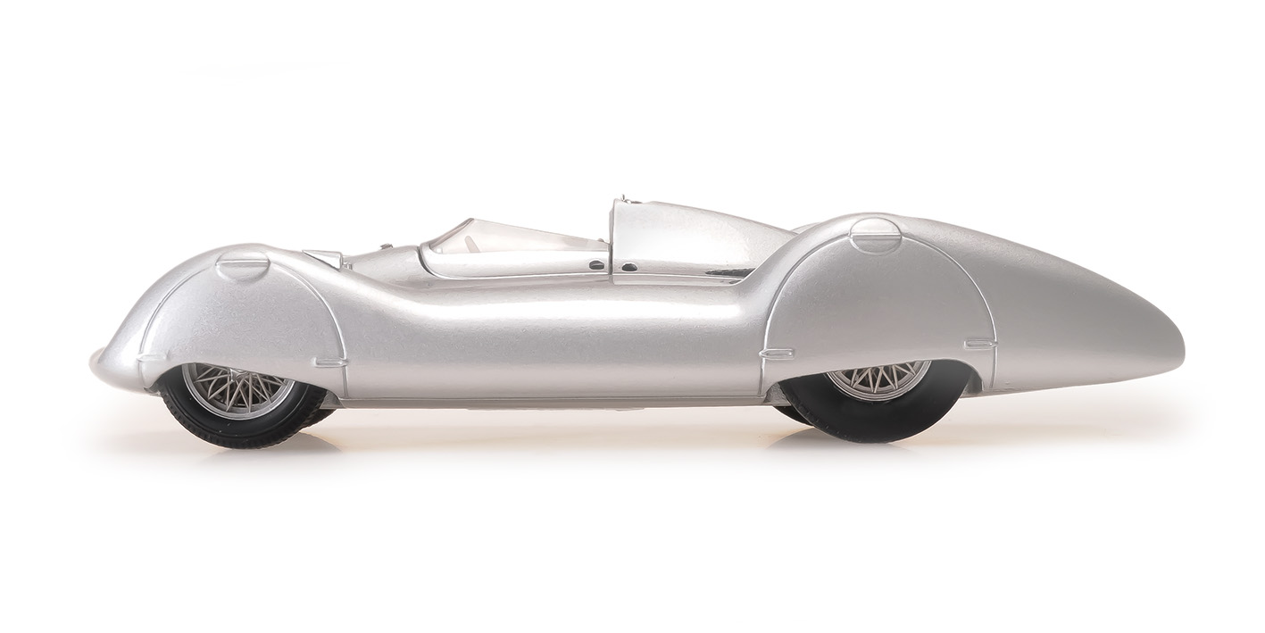 AUTO UNION TYP D STROMLINIE - HERMANN PAUL MÜLLER - NÜRBURGRING TEST JUNE 1938