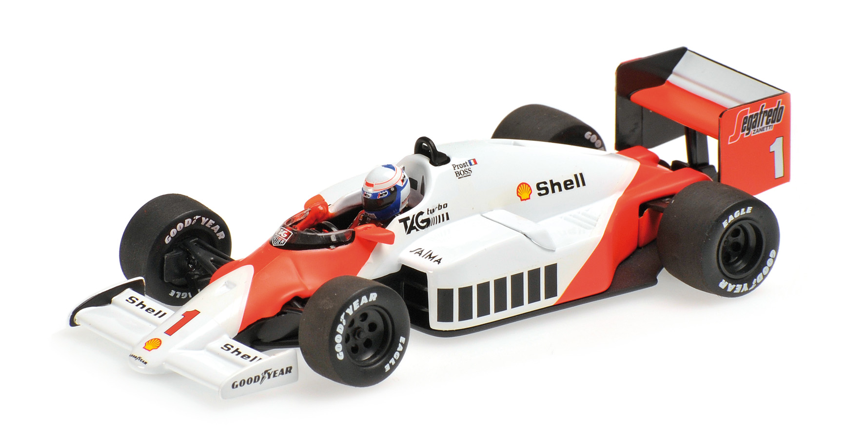 MCLAREN TAG MP4/2C - ALAIN PROST - WORLD CHAMPION 1986