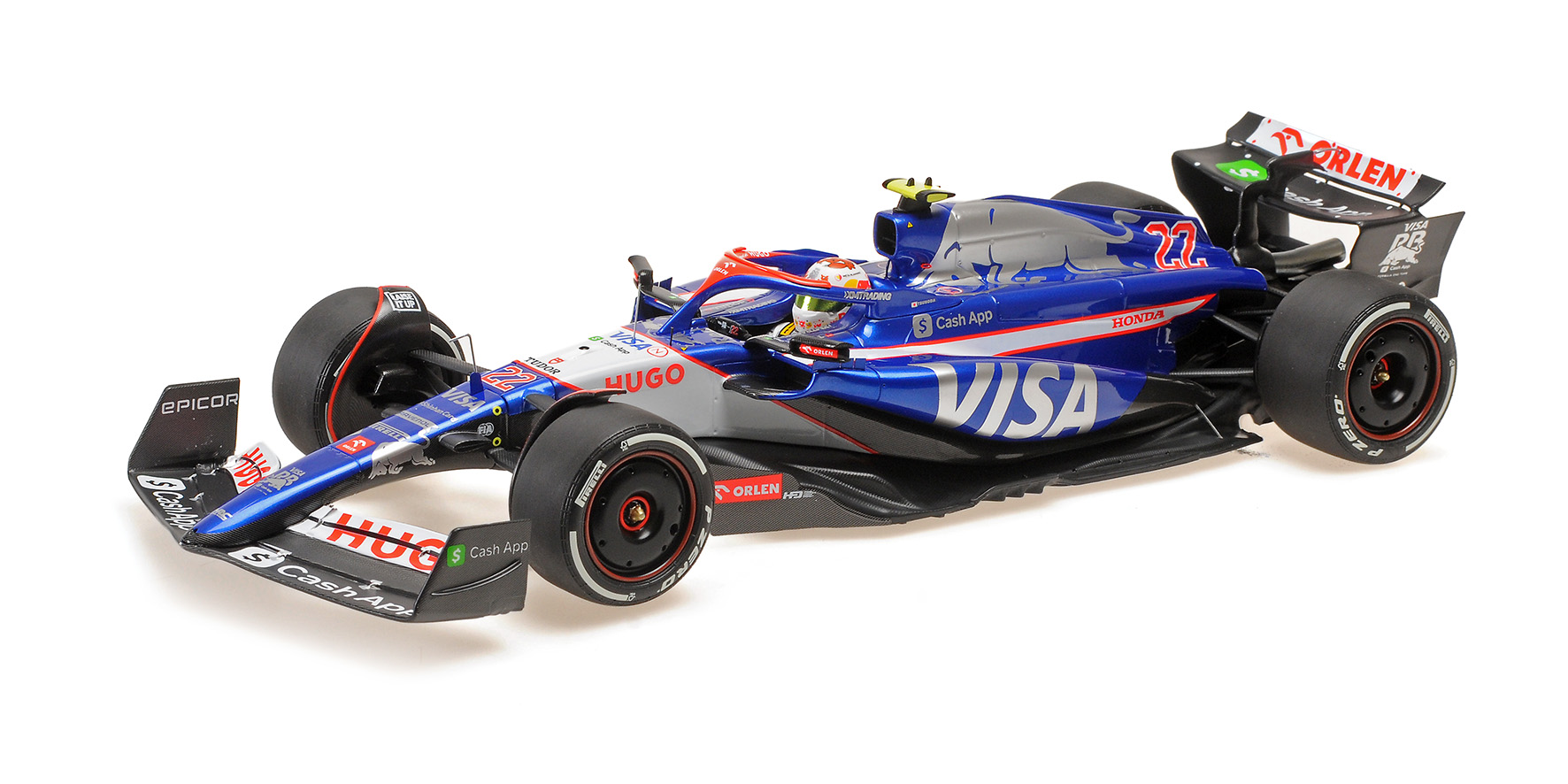 VISA CASH RB FORMULA ONE TEAM VCARB 01 - YUKI TSUNODA - JAPANESE GP 2024