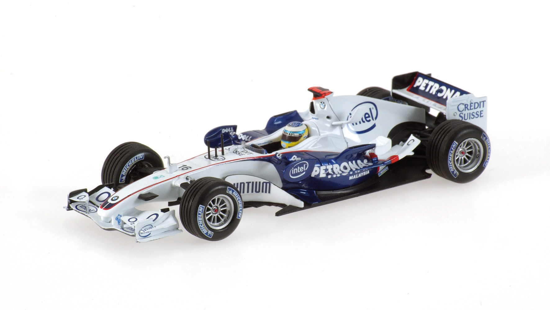 BMW SAUBER F1.06 - NICK HEIDFELD - 1ST PODIUM HUNGARY GP 2006