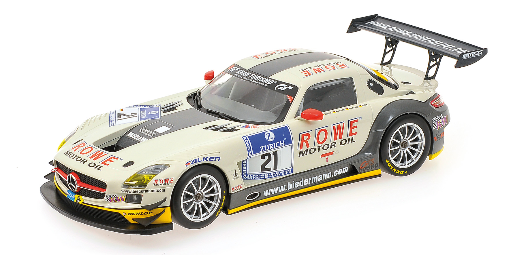 MERCEDES-BENZ SLS AMG GT3 - ROWE RACING - ZEHE/HARTUNG/REHFELD/BULLITT - 24H NÜRBURGRING 2012