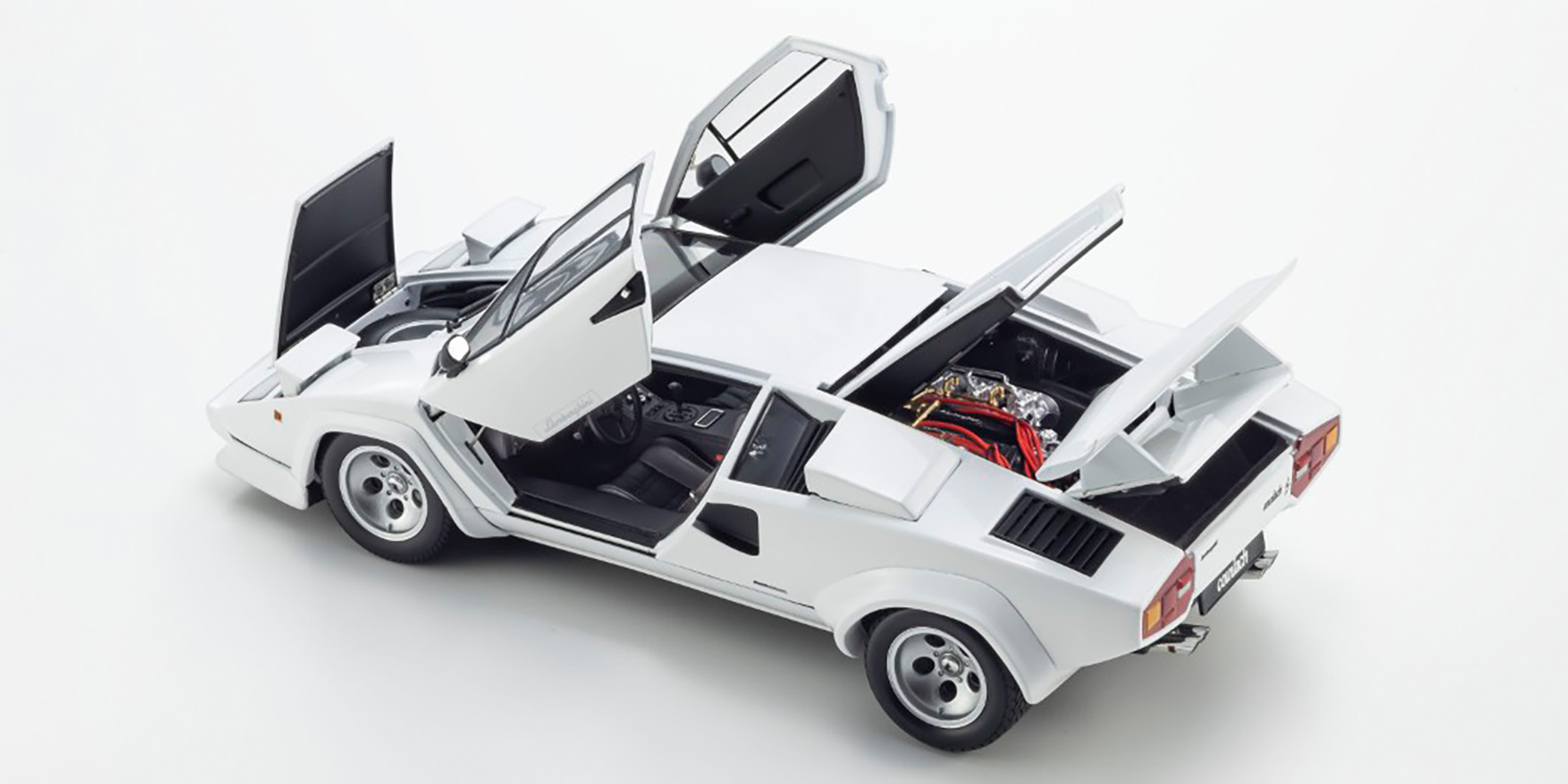 LAMBORGHINI COUNTACH LP 400 S - WHITE - (08320WFL)
