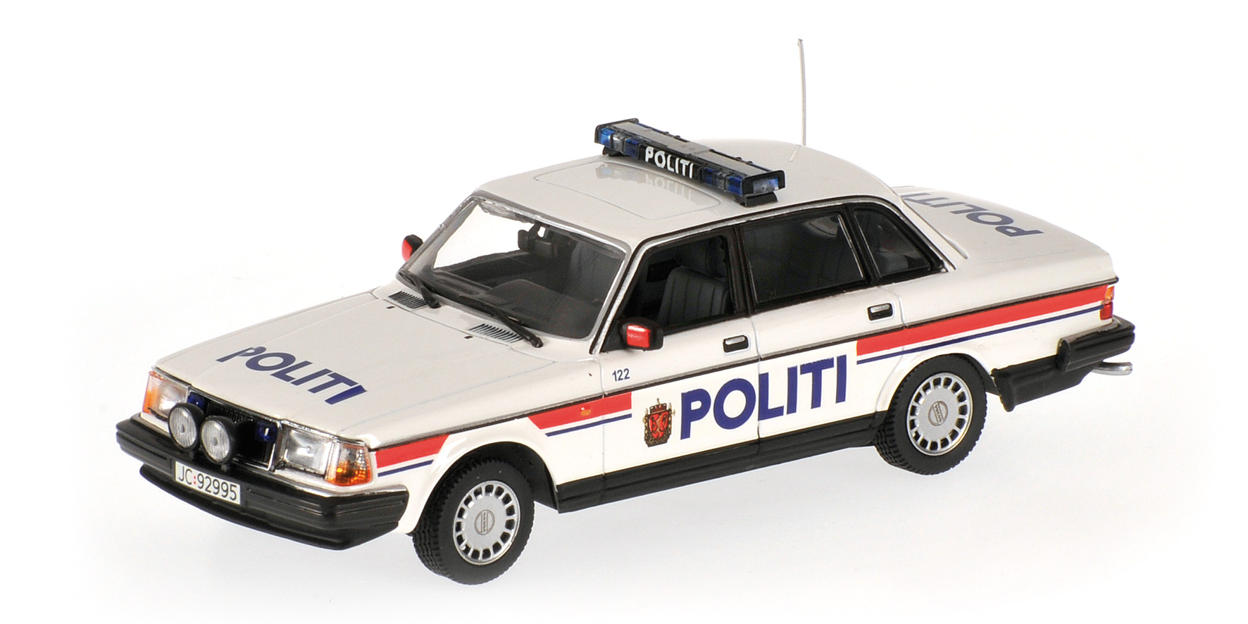 VOLVO 240 GL - 1986 - 'POLITI NORWAY'