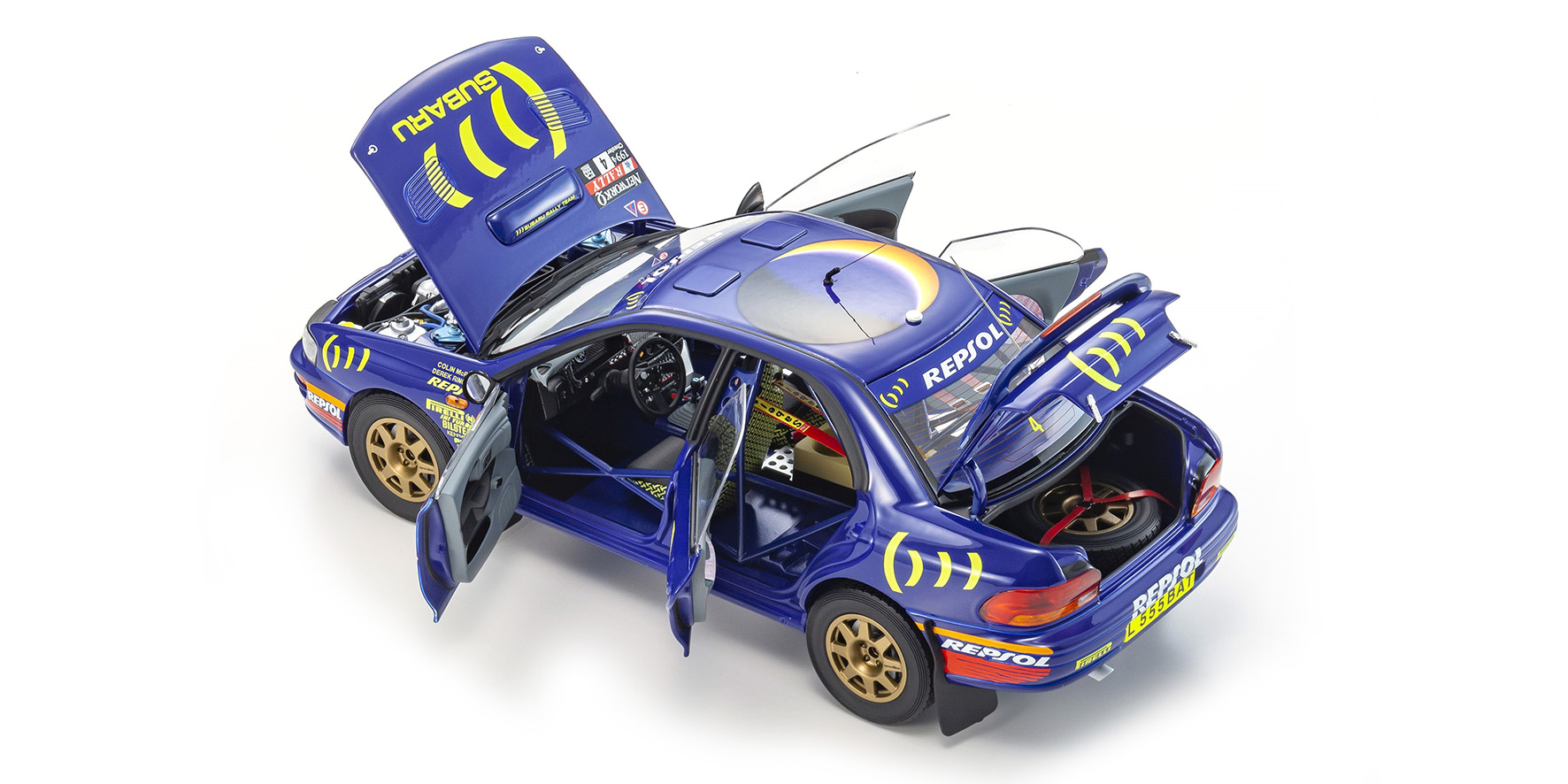 SUBARU IMPREZA - MCRAE/RINGER - #4 WINNER RAC 1994 (08962A)