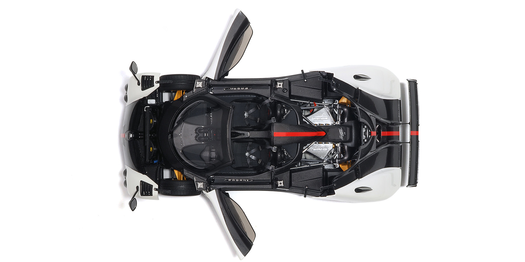 PAGANI ZONDA CINQUE ROADSTER - 2009 - BIANCO BENNY (850611001)