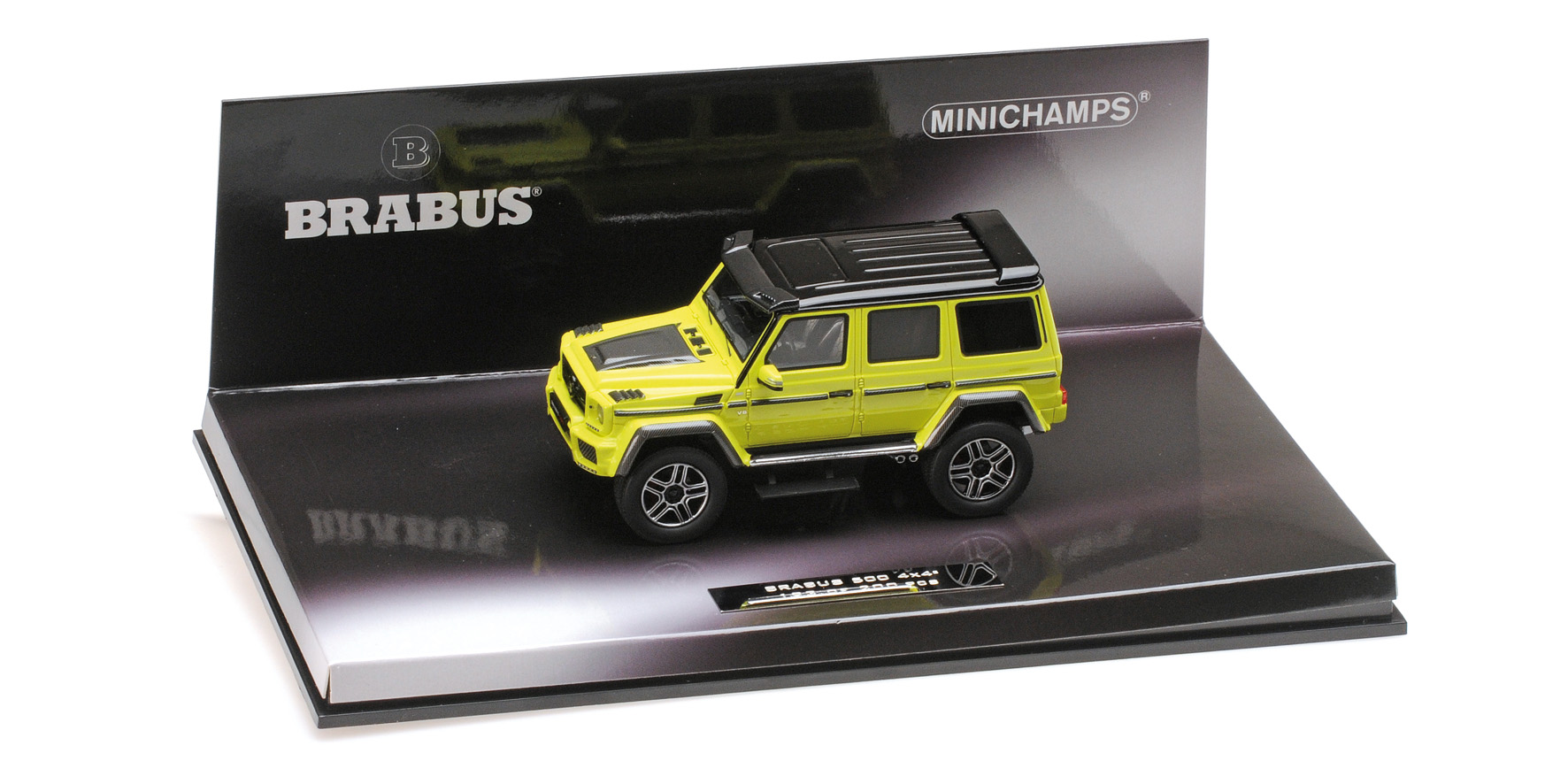 BRABUS 4x4² AUF BASIS MERCEDES-BENZ G 500 4x4² - 2016 - YELLOW