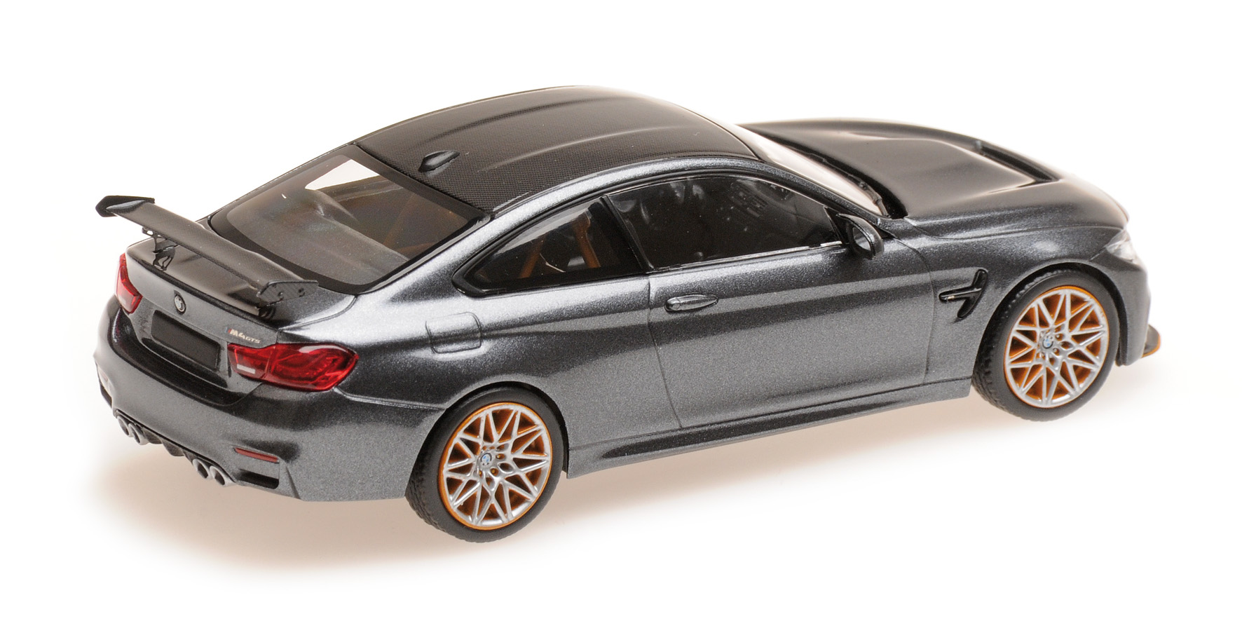 BMW M4 GTS - 2016 - GREY METALLIC W/ ORANGE WHEELS