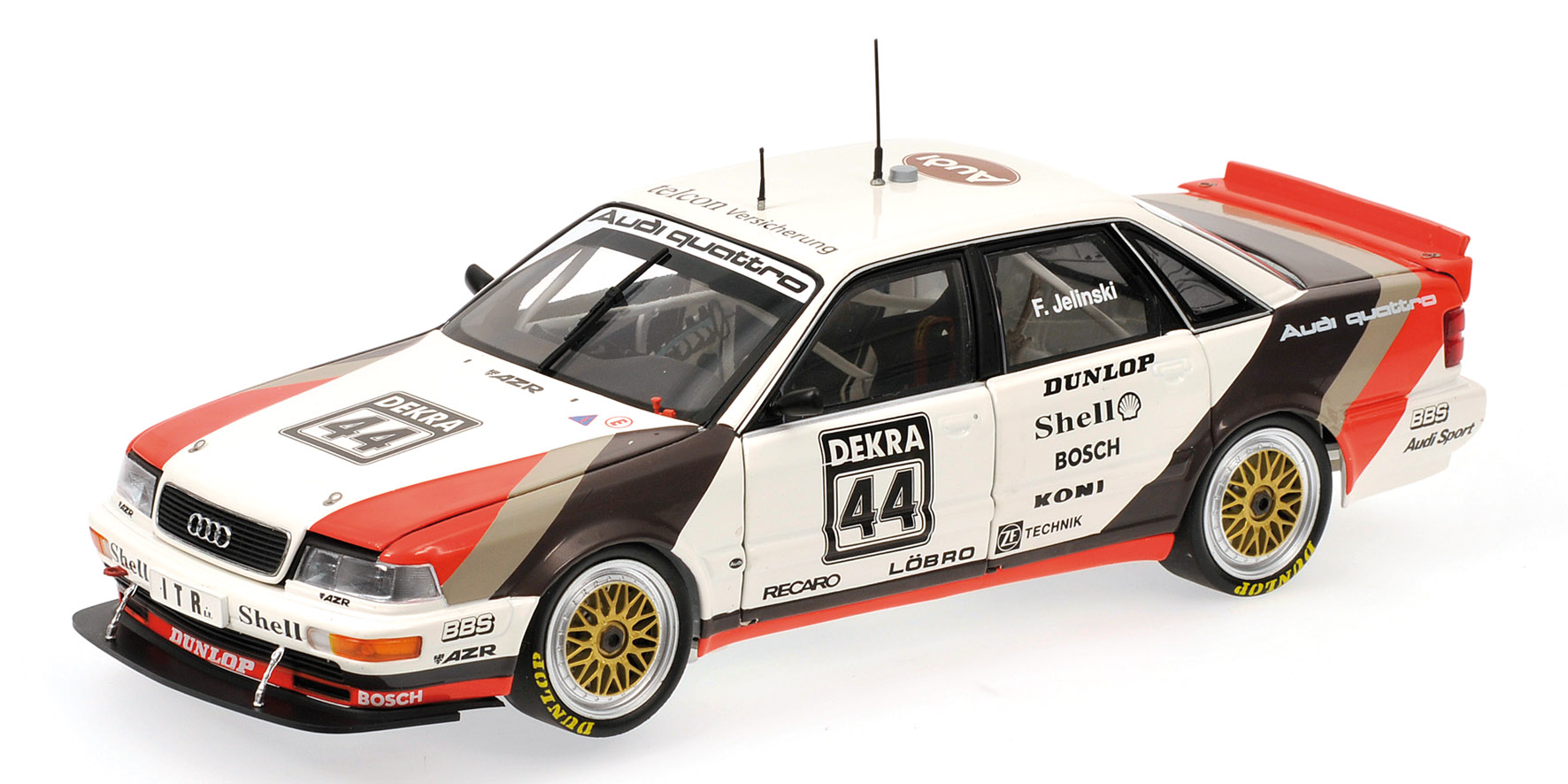 AUDI V8 QUATTRO - TEAM AZR - FRANK JELINSKI - DTM 1991