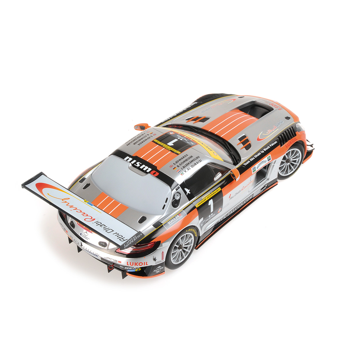 MERCEDES-BENZ SLS AMG GT3 - AL QUBAISI/EDWARDS/BLEEKEMOELEN/SCHNEIDER - WINNERS 24H DUBAI 2013