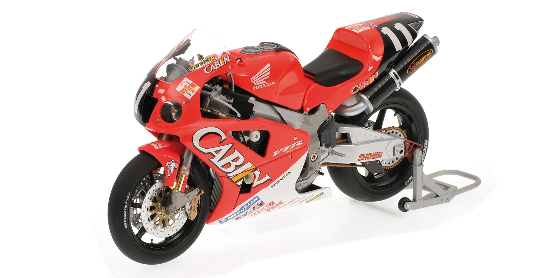 HONDA VTR 1000 - VALENTINO ROSSI/COLIN EDWARDS - TEAM CABIN HONDA - WINNER 8H SUZUKA 2001