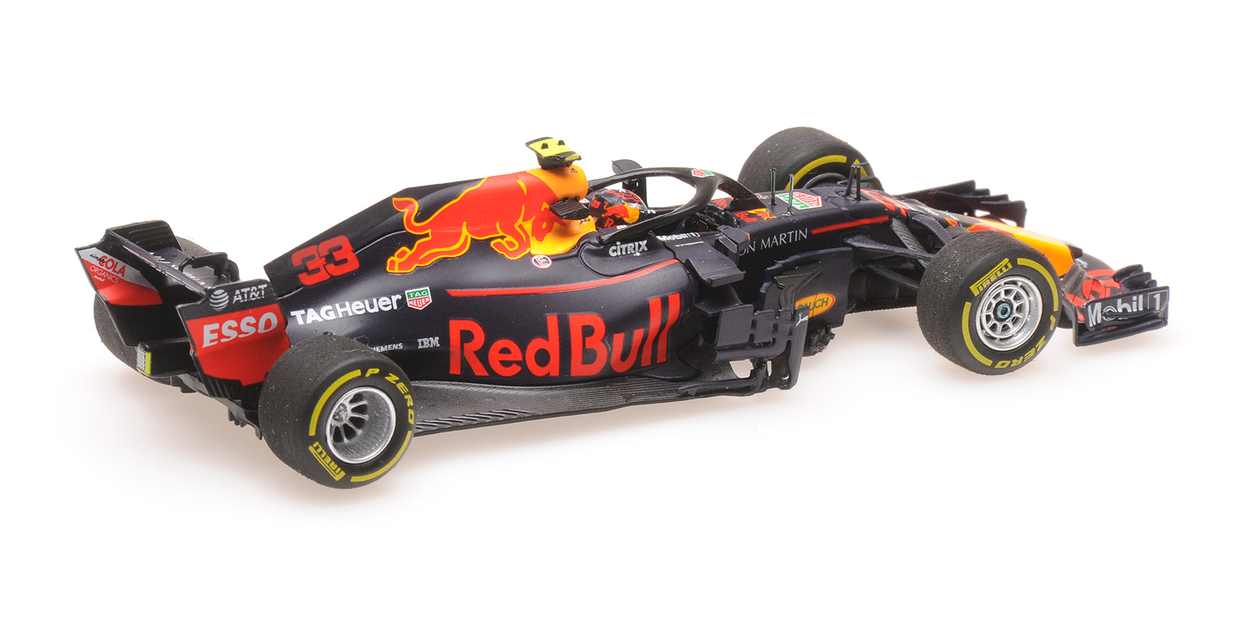 ASTON MARTIN RED BULL RACING TAG-HEUER RB14 - MAX VERSTAPPEN - 2018