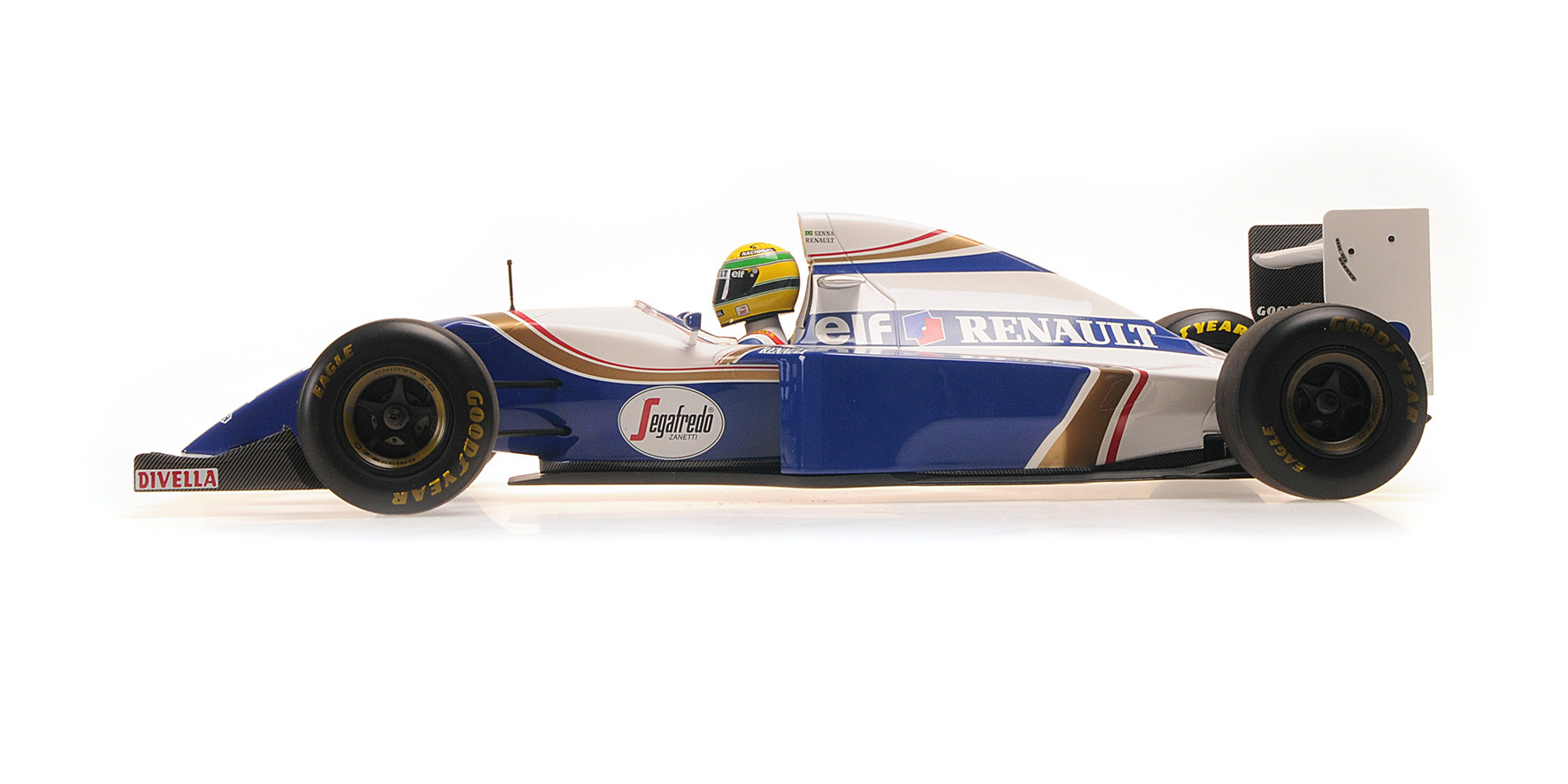 WILLIAMS RENAULT FW16 - AYRTON SENNA - SAN MARINO GP 1994 - DIRTY VERSION