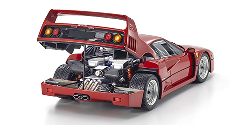FERRARI F40 - LIGHT WEIGHT - RED - 'NIGEL MANSELL' (08416RNM)