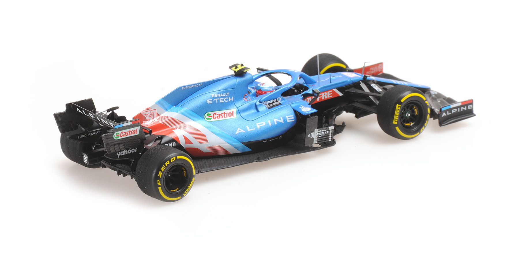 ALPINE F1 TEAM A521 - ESTEBAN OCON - BAHRAIN GP 2021