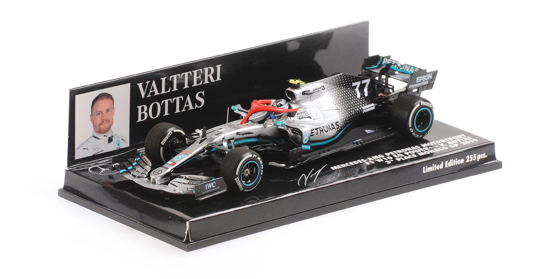 MERCEDES-AMG PETRONAS MOTORSPORT F1 W10 EQ POWER+ - VALTTERI BOTTAS - 3RD PLACE MONACO GP 2019