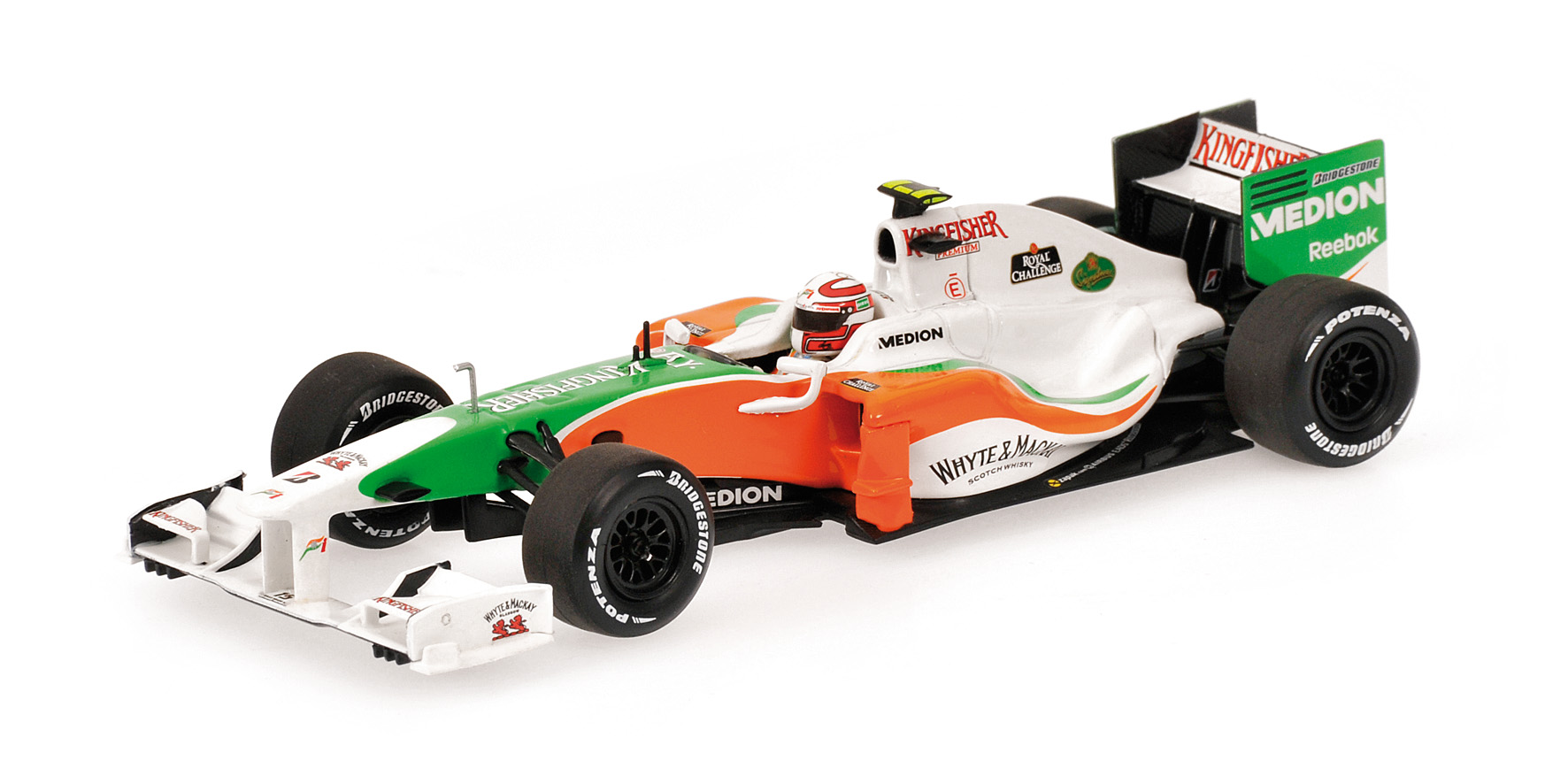 FORCE INDIA - VITANTONIO LIUZZI - SHOWCAR 2010